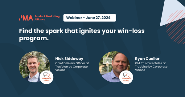 Find the spark to ignite your win-loss program [webinar]