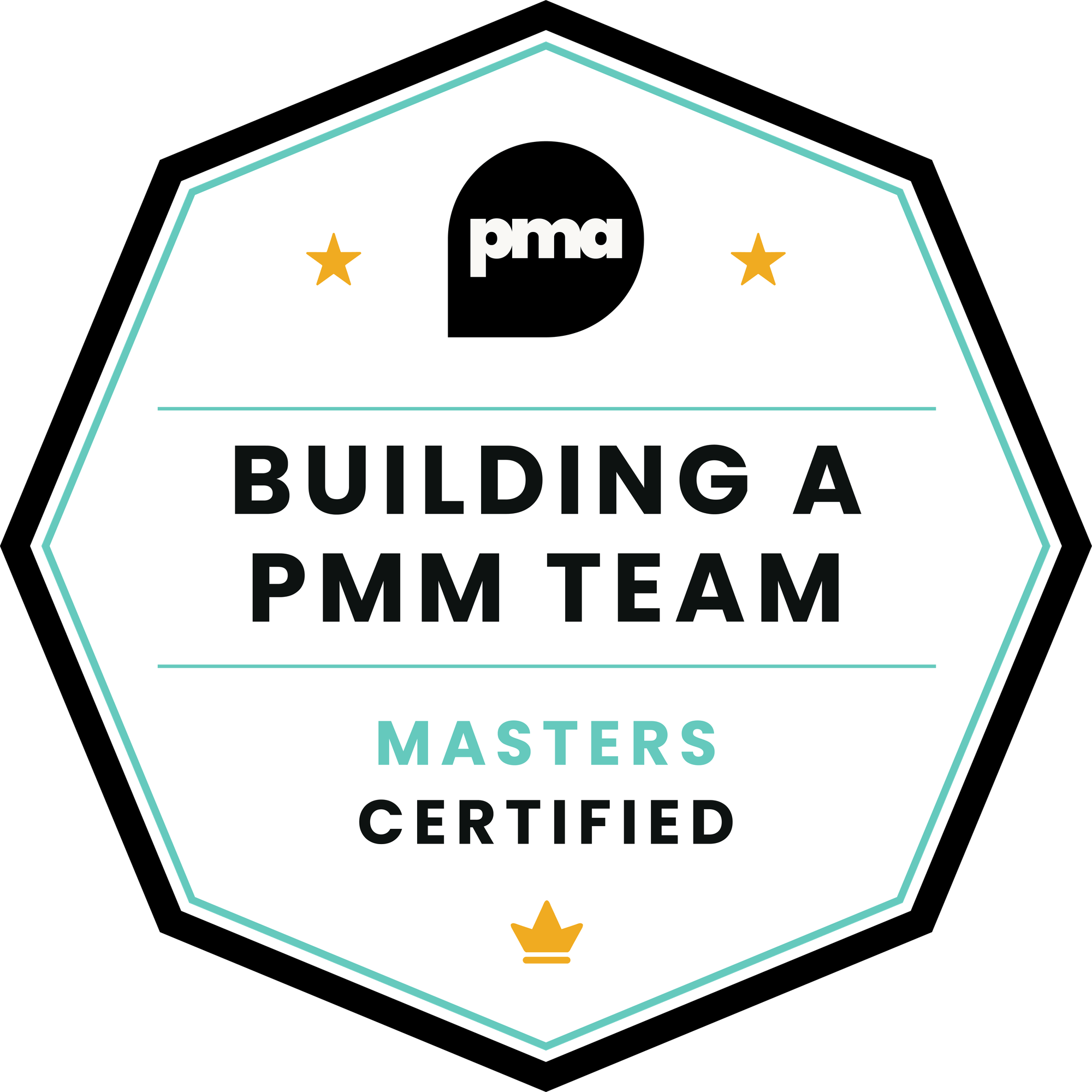 PMA Masters Building a PMM Team Badge