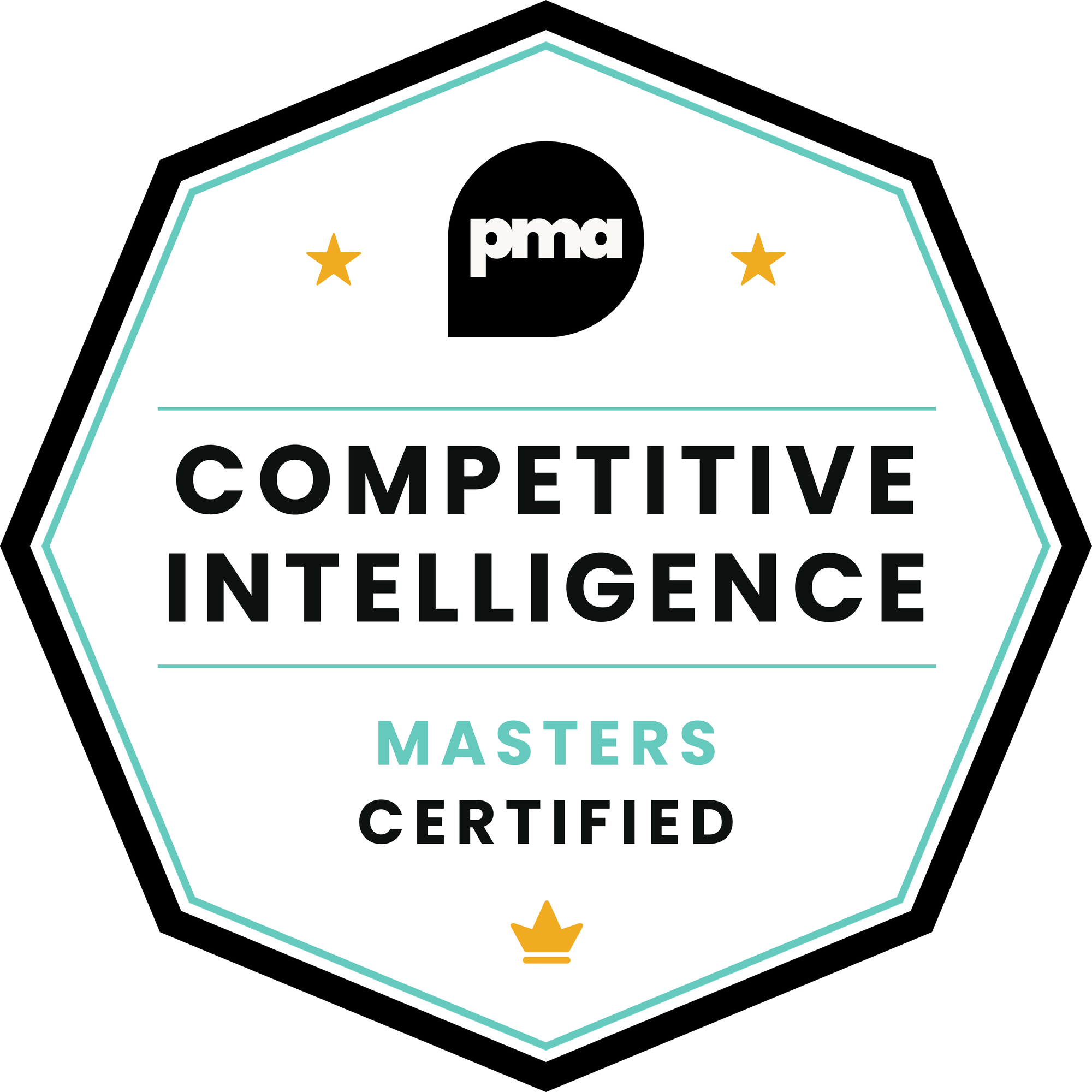 PMA Masters Competitive Intelligence Badge