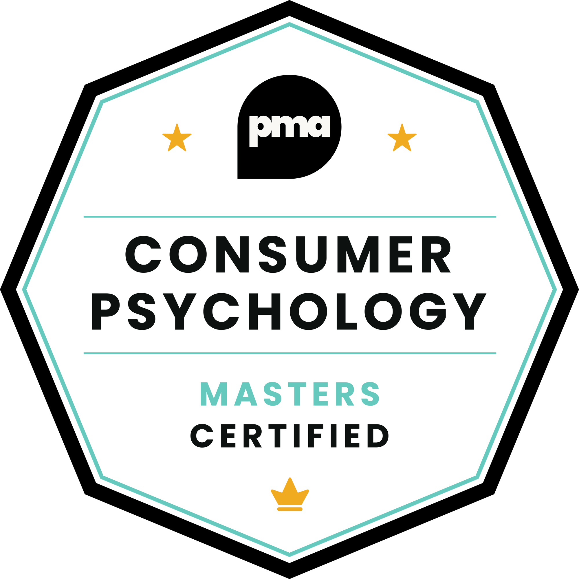 PMA Masters Consumer Psychology Badge