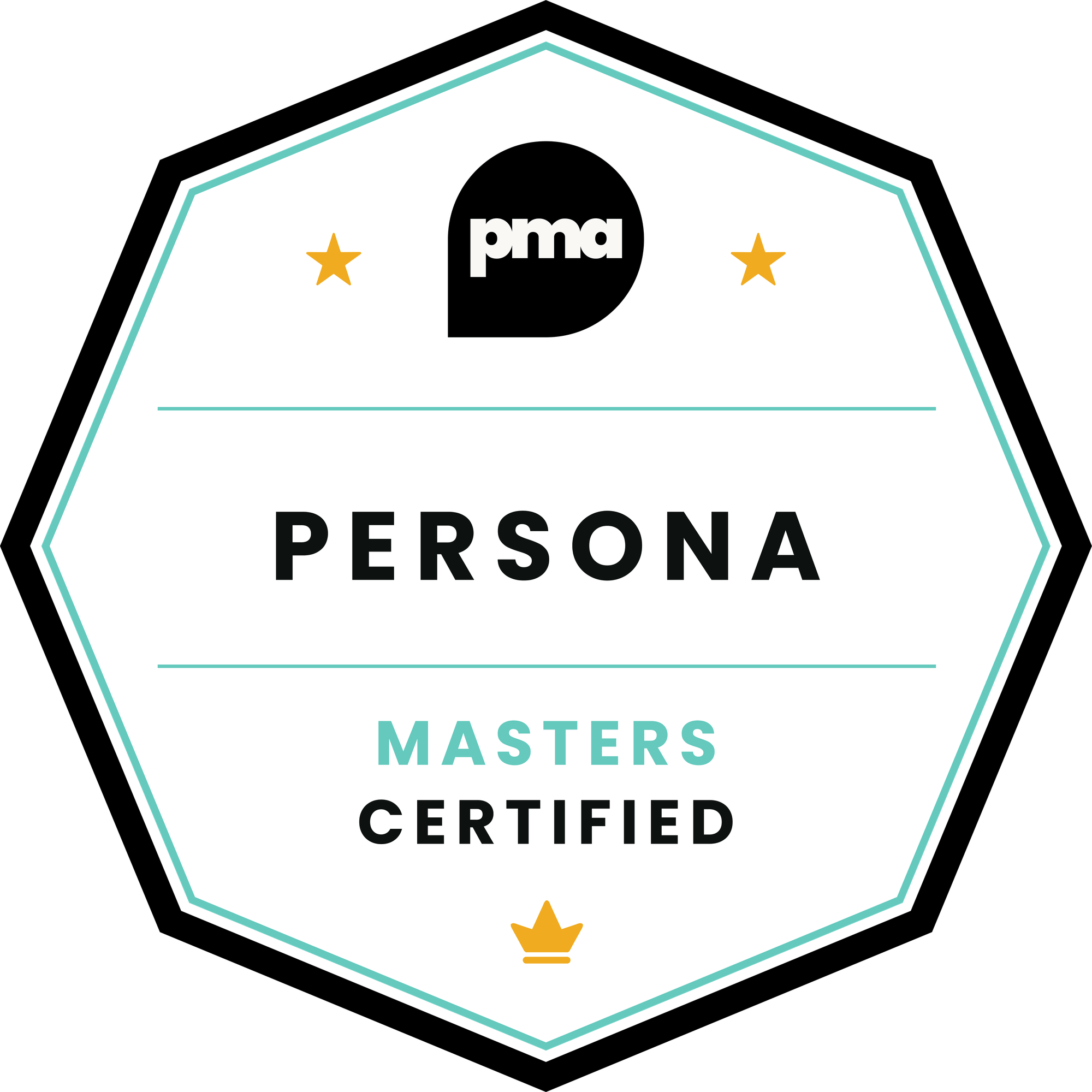 PMA Masters Persona Badge