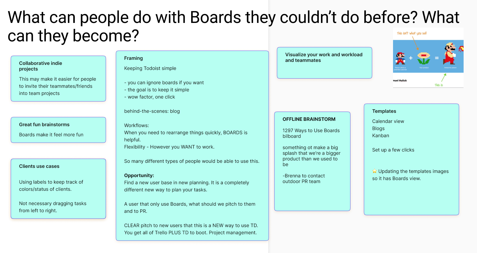 Screen grab of Figma board