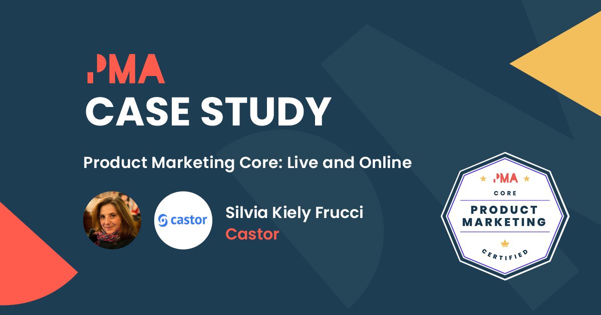 PMMC covers the essential areas included in a PMM role 
  Castor