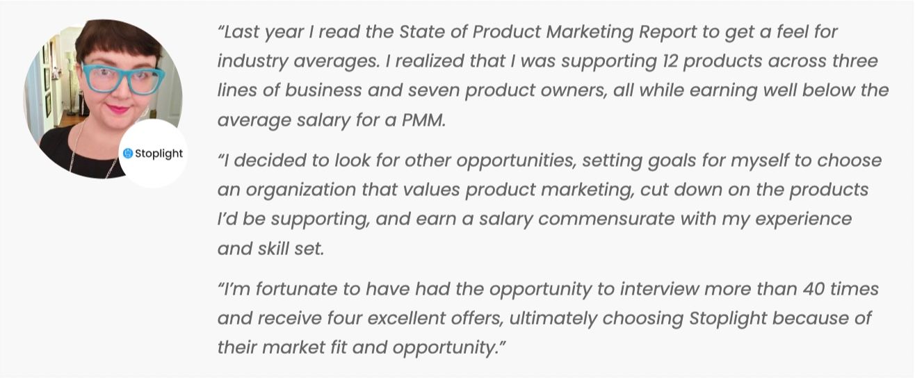 Anna Daugherty's thoughts on the State of Product Marketing Report 2021
