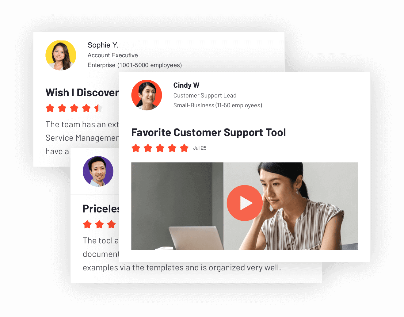 G2 makes it easy to generate reviews via incentive campaigns and plug-ins with other products like Delighted.