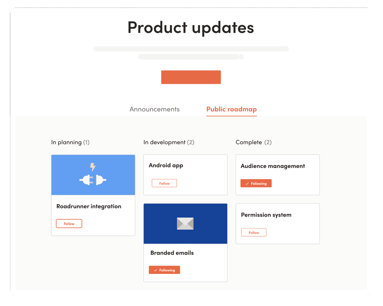 In my opinion, the best-looking tool for making this happen right now is LaunchNotes which also has a great release notes feature, if you’re looking for a richer way of sharing product updates with your users.