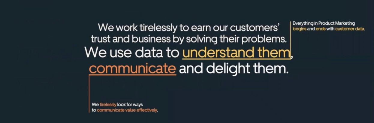 We wanted to be able to leverage insights to communicate value more effectively.