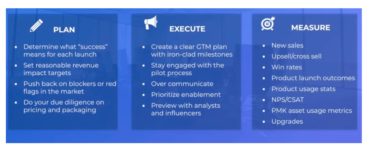 Don't be afraid to measure these tangible things. We don't have to measure and soft skills anymore. We have the right technologies and tools in place to really indirectly tie what we do as those cross collaborators across the organization back to how our company is performing.