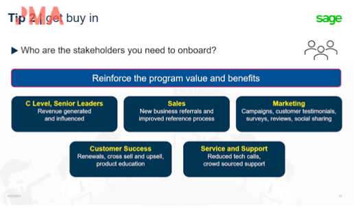 Your advocacy program needs to secure buy-in at all levels. Successfully securing buy-in not only raises your profile but also demonstrates to your colleagues the value of the contributions you're making.