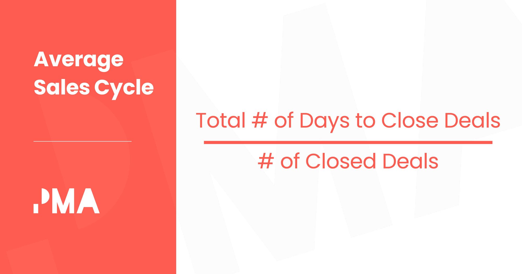 The average sales cycle gives you an indication of how long it takes your team to work their magic, seal the deal, and convert prospects into customers.