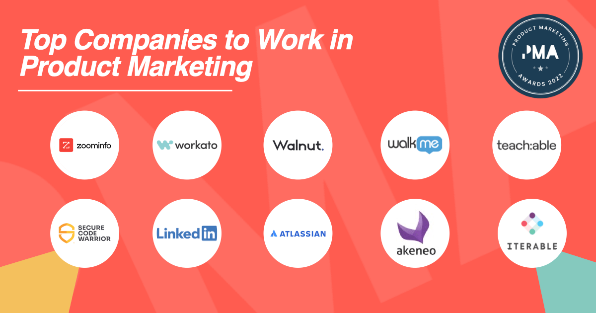 Top 10 Companies to Work in Product Marketing Award Winners 2022