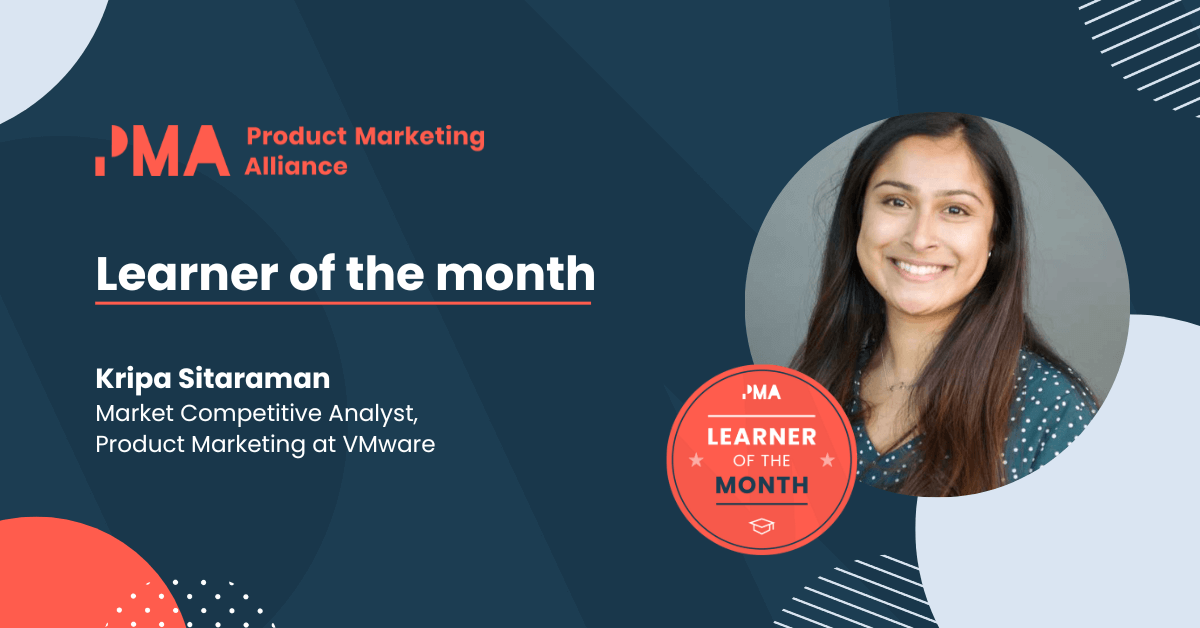Learner of the month, April 2023 | Kripa Sitaraman, VMware