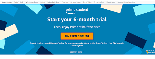Offering free trials or product samples allows consumers to experience a product or service before committing to a purchase. Example: Amazon Prime.