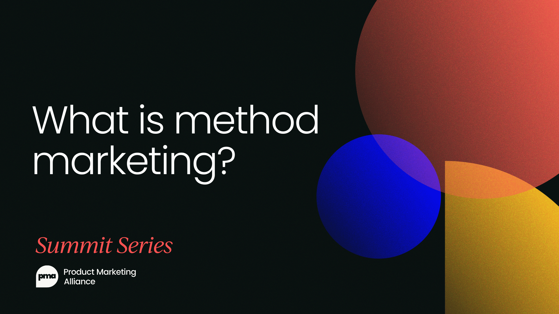 Method marketing:   Immersing with your target audience [VIDEO]