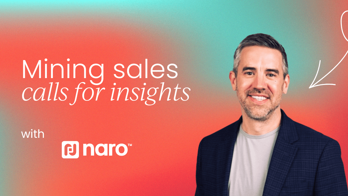 5 tips for marketers mining sales 
  calls for insights