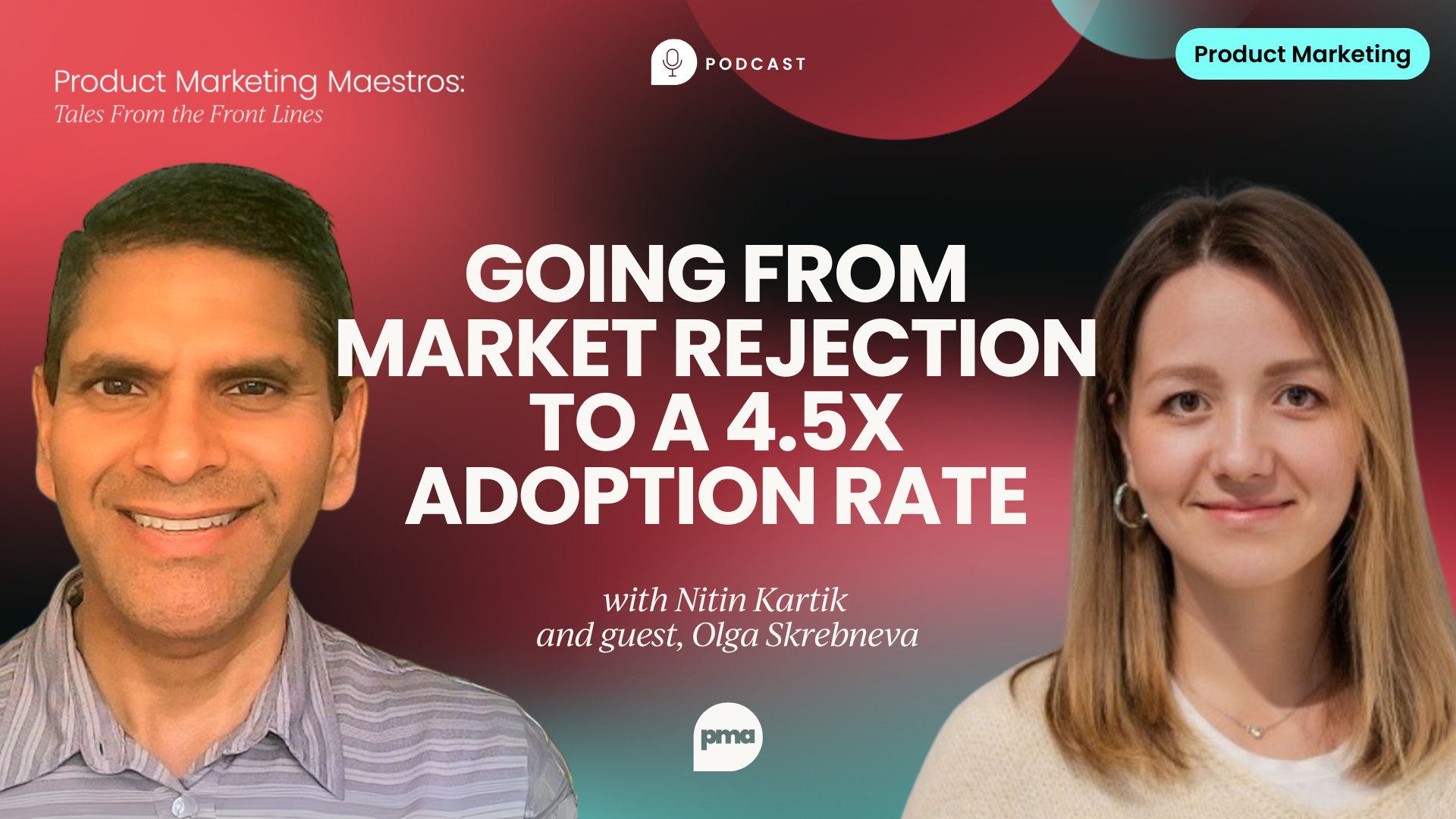 Going from market rejection to a 
  4.5x adoption rate [Video]