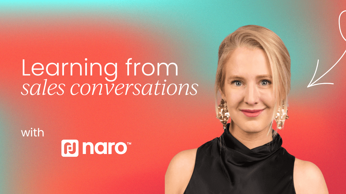 What marketers can learn from 
  sales conversations