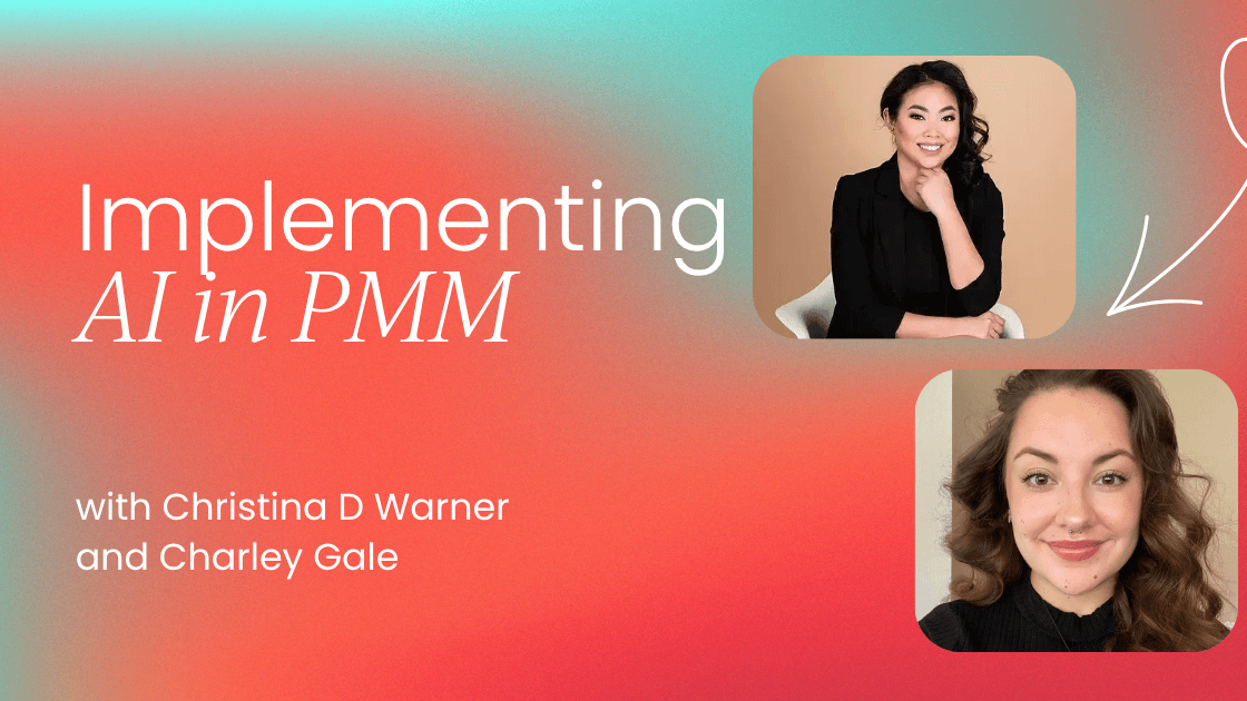 4 steps to implementing AI   in your product marketing