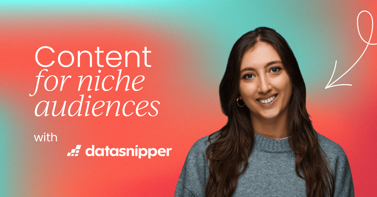 Content for niche audiences:   strategies that deliver results