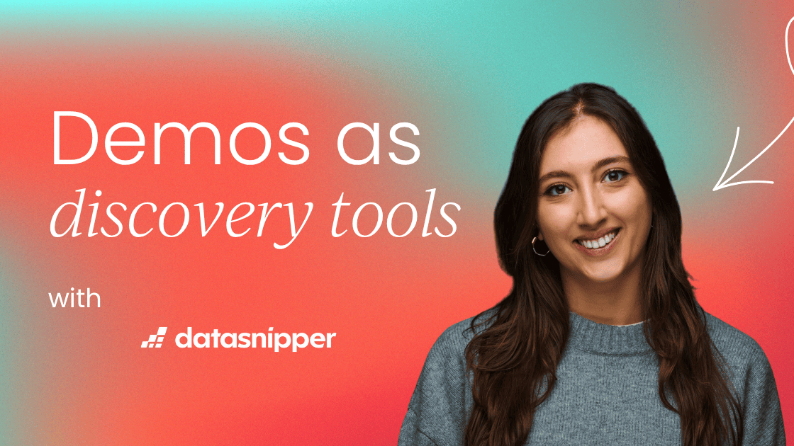 Demos as discovery tools: Using real-time   insights to refine segmentation and ICPs
