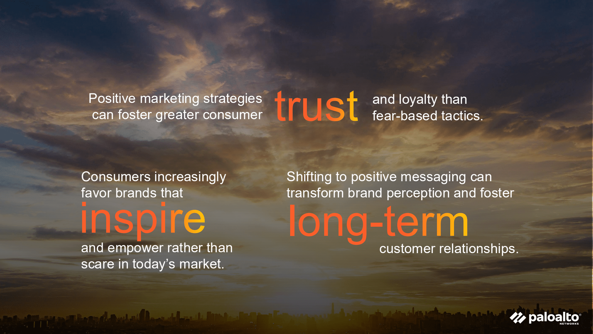 How Palo Alto Networks turned optimism  into a growth strategy