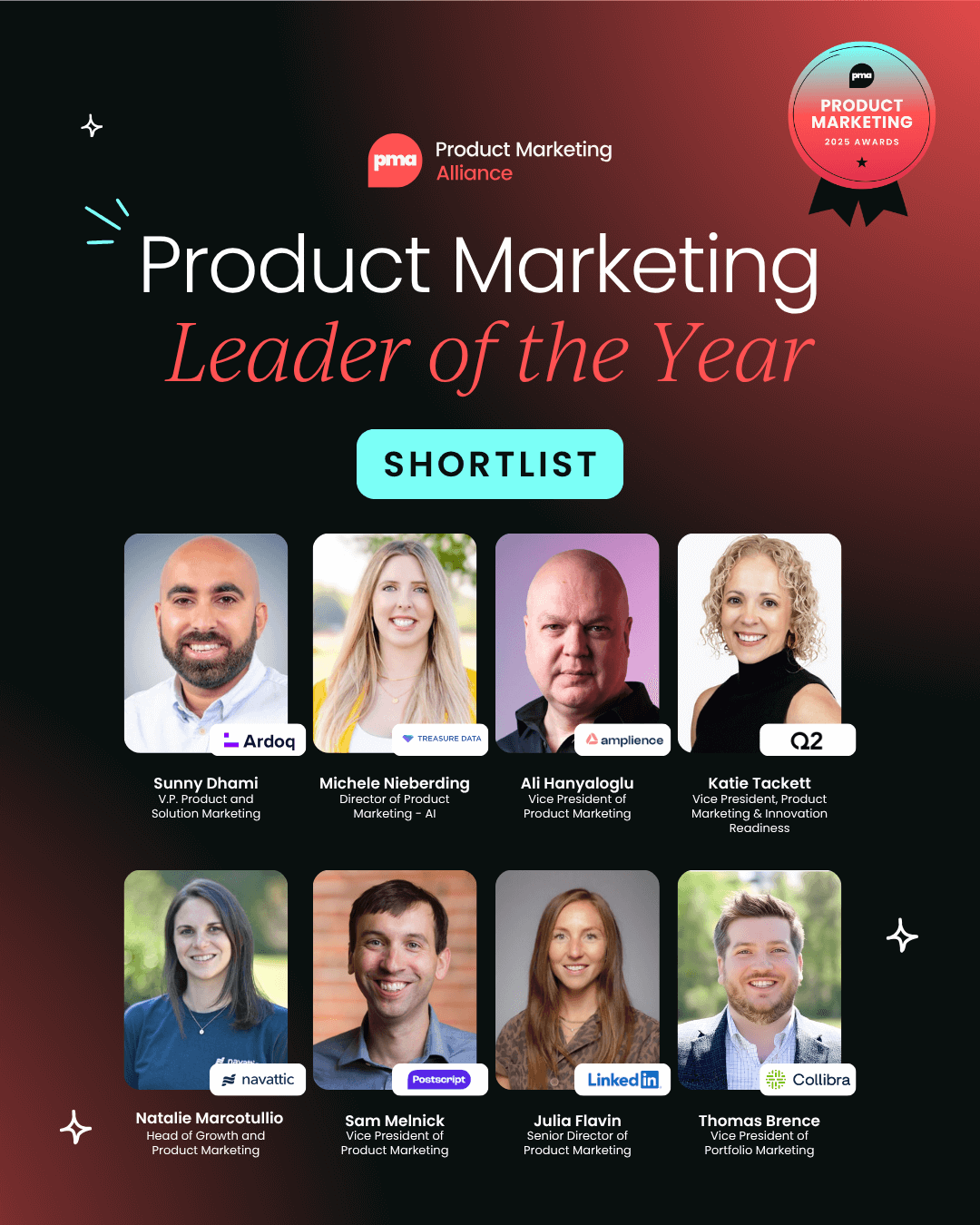 Product Marketing Awards 2025:  Your shortlist