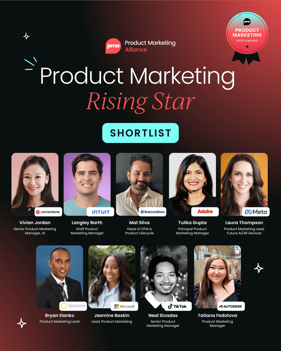 Product Marketing Awards 2025:  Your shortlist