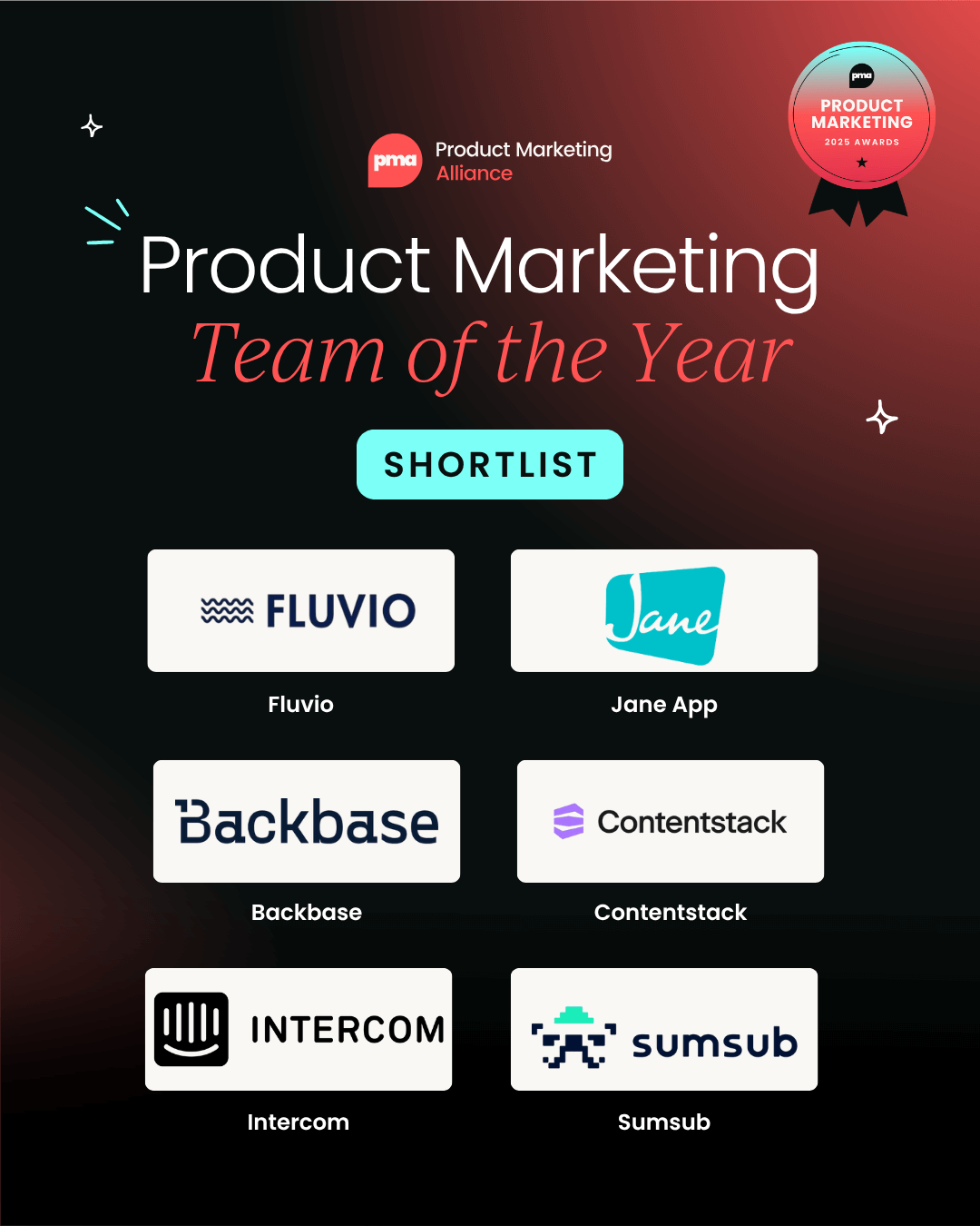 Product Marketing Awards 2025:  Your shortlist