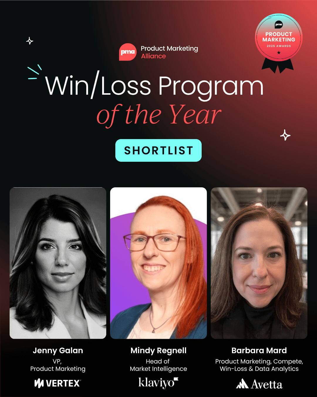 Product Marketing Awards 2025:  Your shortlist