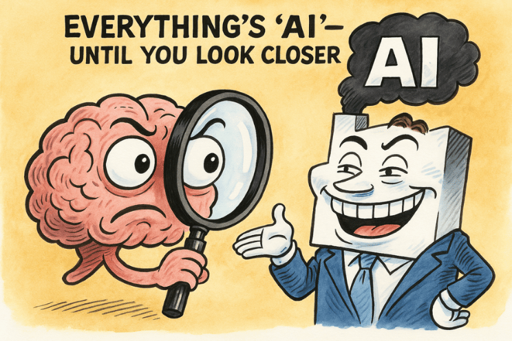 Everything's "AI" – until you look closer