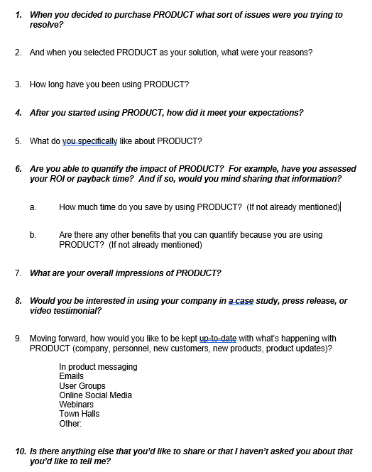 Collecting feedback vs understanding markets
