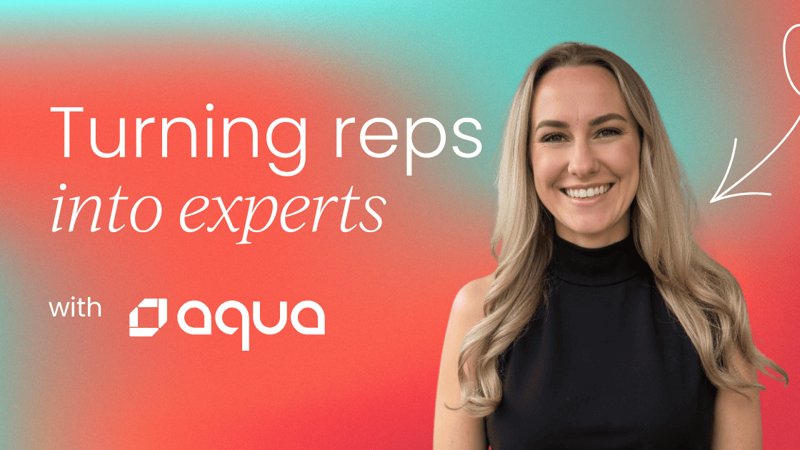 Operating lean: How we built sales enablement that turns reps into experts