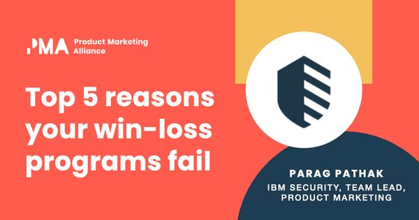 The top 5 reasons your win-loss programs fail