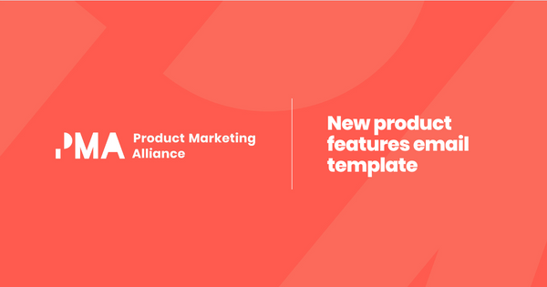New product features email template