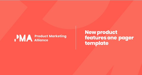 New product features one-pager template