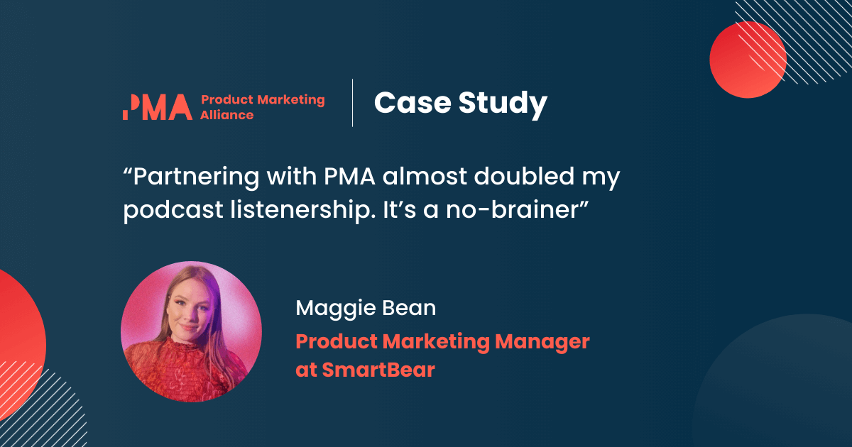 "Partnering with PMA almost doubled my podcast listenership. It's a no-brainer"