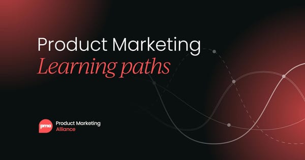 Product marketing learning paths