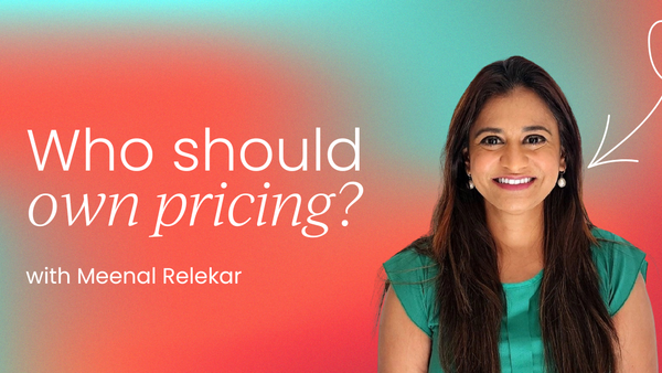 Should product marketing   own pricing?