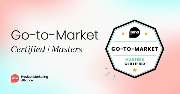 Go-to-Market Certified: Masters