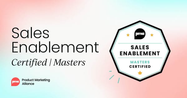 Sales Enablement Certified: Masters