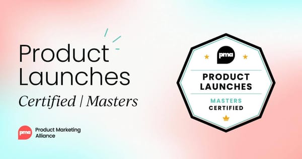 Product Launches Certified: Masters