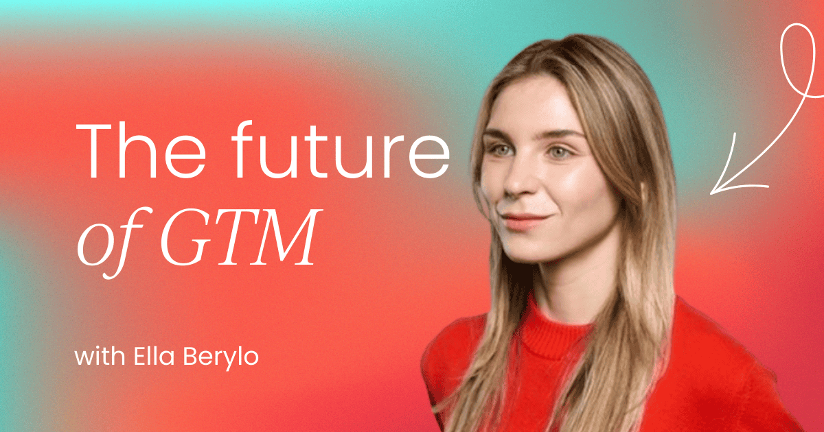 The future of GTM:   People = brand