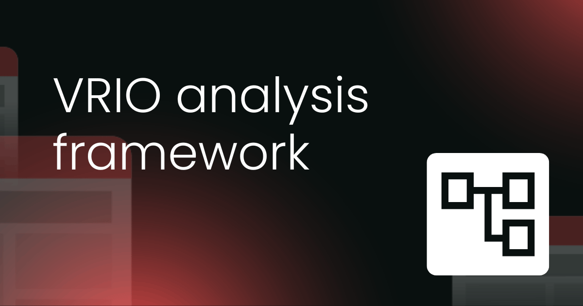 VRIO analysis framework